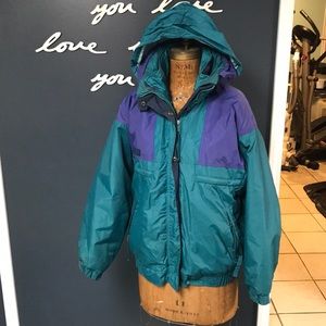 Ski jacket 2 jackets in 1